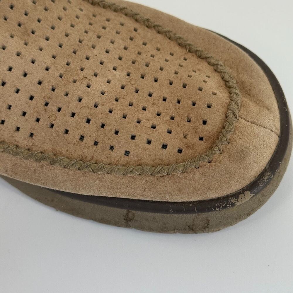 Patagonia Mens Shoes Size 12 Maui Slip On Loafer Perforated Comfort Beige - Picture 7 of 16